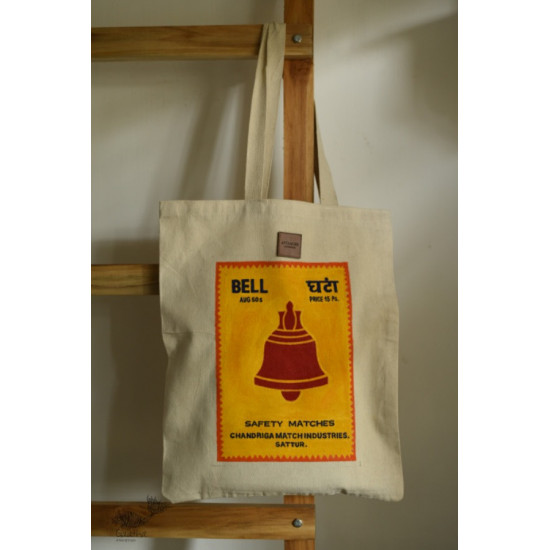 Hand Painted Canvas Bag 